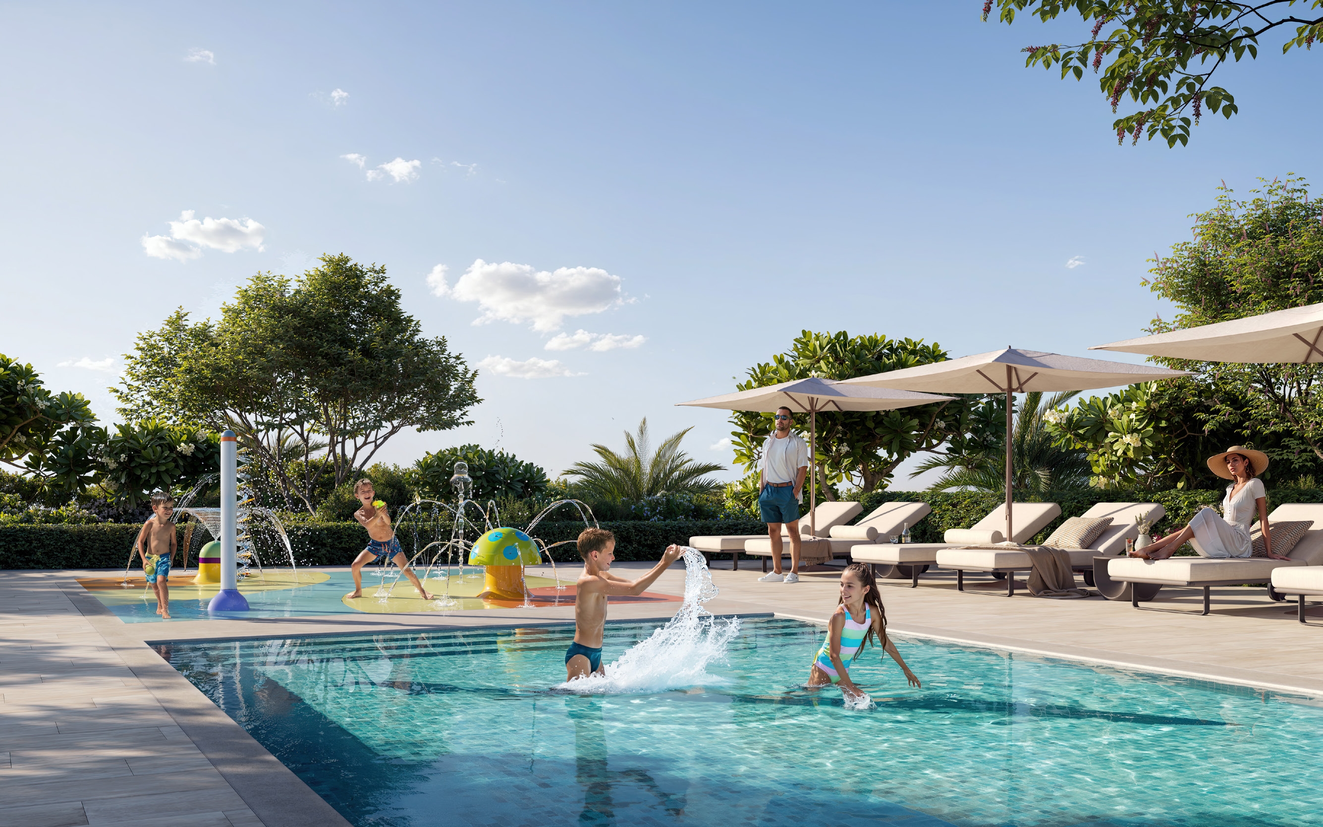 Family Pool and Recreation Area